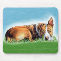 Pit Bull Hears You Mouse Pad