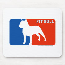 Pit Bull Major League Dog Mousepad