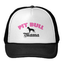 Pit Bull Mama Trucker Hat