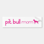 Pit Bull Mom Bumper Stickers