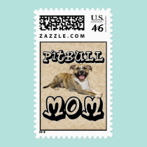 Pit Bull MOM - Tigger stamps