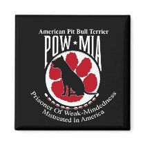 Pit Bull Pow Magnet