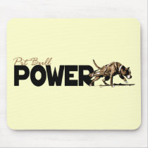 Pit Bull Power! Mousepads