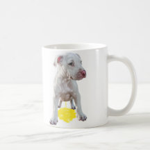 Pit Bull Puppy Piddles OOPS Coffee Mugs