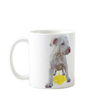 Pit Bull Puppy Piddles OOPS Coffee Mugs