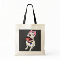 Pit Bull Puppy Tote Bag