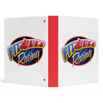 Pit Bull Racing 3 Ring Binders