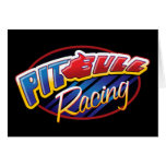 Pit Bull Racing Greeting Card