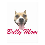 Pit Bull Smile Bully Mom Post Card