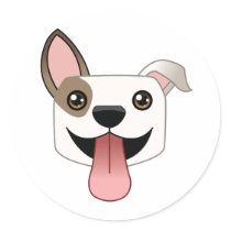 Pit Bull Stickers by JustDogs Pit Bull Stickers