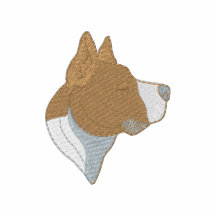 Pit Bull Terrier Embroidered Shirt