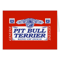 Pit Bull Terrier cards