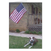 Pit Bull Terrier Notecard cards