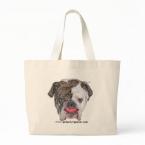 PIT BULL WITH LIPSTICK bags