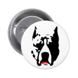 Pit Bull with Lipstick Pin