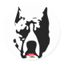 Pit Bull with Lipstick stickers