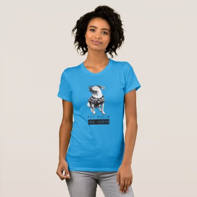 Pit Bulls are Nerds Women&#39;s Basic T-Shirt