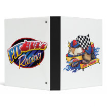Pit Crew/Pit Bull Racing Vinyl Binders