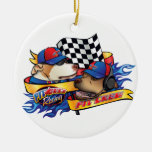 Pit Crew/Pit Bull Racing Ornament