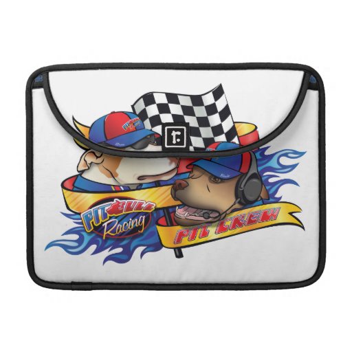 Pit Crew/Pit Bull Racing Sleeves For MacBook Pro