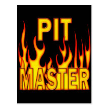 Pit Master Postcard