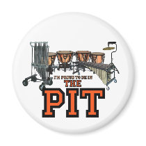 Pit Pride magnets by MarchingBand Pit Pride magnets