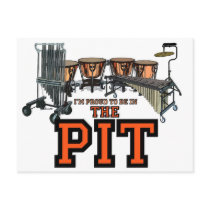 Pit Pride postcards by MarchingBand Pit Pride postcards