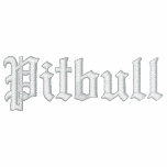 pitbul embroidered track jacket