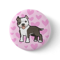 Pitbull / American Staffordshire Terrier Love Pin