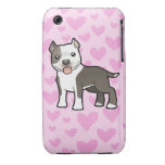Pitbull / American Staffordshire Terrier Love iPhone 3 Case