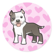 Pitbull / American Staffordshire Terrier Love Sticker