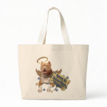 Pitbull Beware Of Guardian Angel Gifts bags