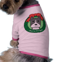 Pitbull Christmas pet clothing