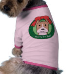 Pitbull Christmas pet clothing