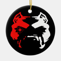 Pitbull Christmas Tree Ornaments