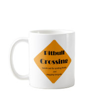pitbull crossing mug