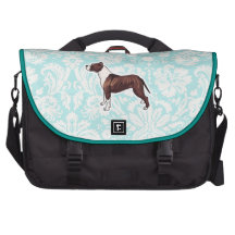 Pitbull; Cute Laptop Computer Bag