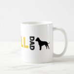 Pitbull Dad Coffee Mugs