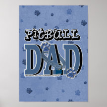 Pitbull DAD Poster