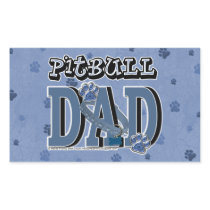 Pitbull DAD Rectangle Sticker
