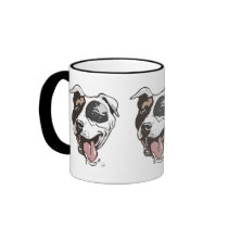 Pitbull design by Mudge Studios Mug