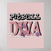 Pitbull DIVA Posters