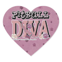 Pitbull DIVA Sticker