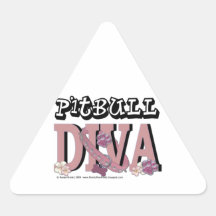 Pitbull DIVA Stickers