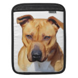 Pitbull dog iPad sleeve