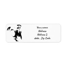 Pitbull Dog Labels