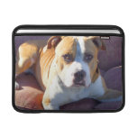 Pitbull dog sleeve for MacBook air