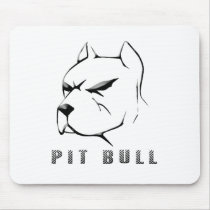 Pitbull draw mouse pads