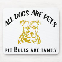 PITBULL FAMILY MOUSEPADS