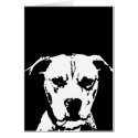 Pitbull Geschenke - Karte karten